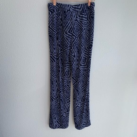 Karen Kane Boho Pull On Flowy Pants Boho Elastic Waist Small - Picture 2 of 5